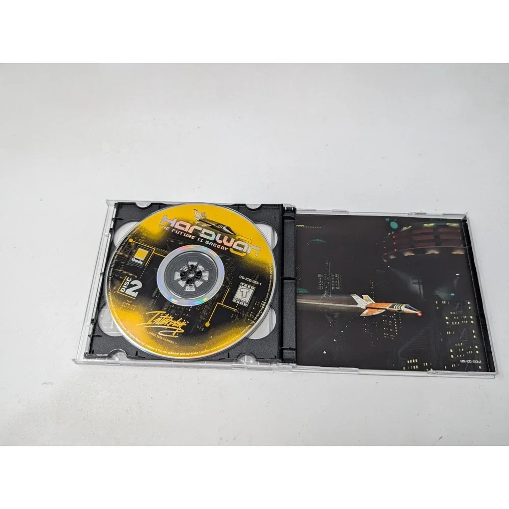 Hardwar The Future is Greedy PC 1998 CD-ROM Windows Video‎ Game Interplay